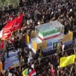 نماز جنازه رهبر پیشین ایران در شهر نجف عراق اقامه شد