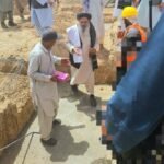 وزیر صحت‌عامه سنگ تهداب بیمارستان عمومی ولسوالی دامان قندهار را گذاشت